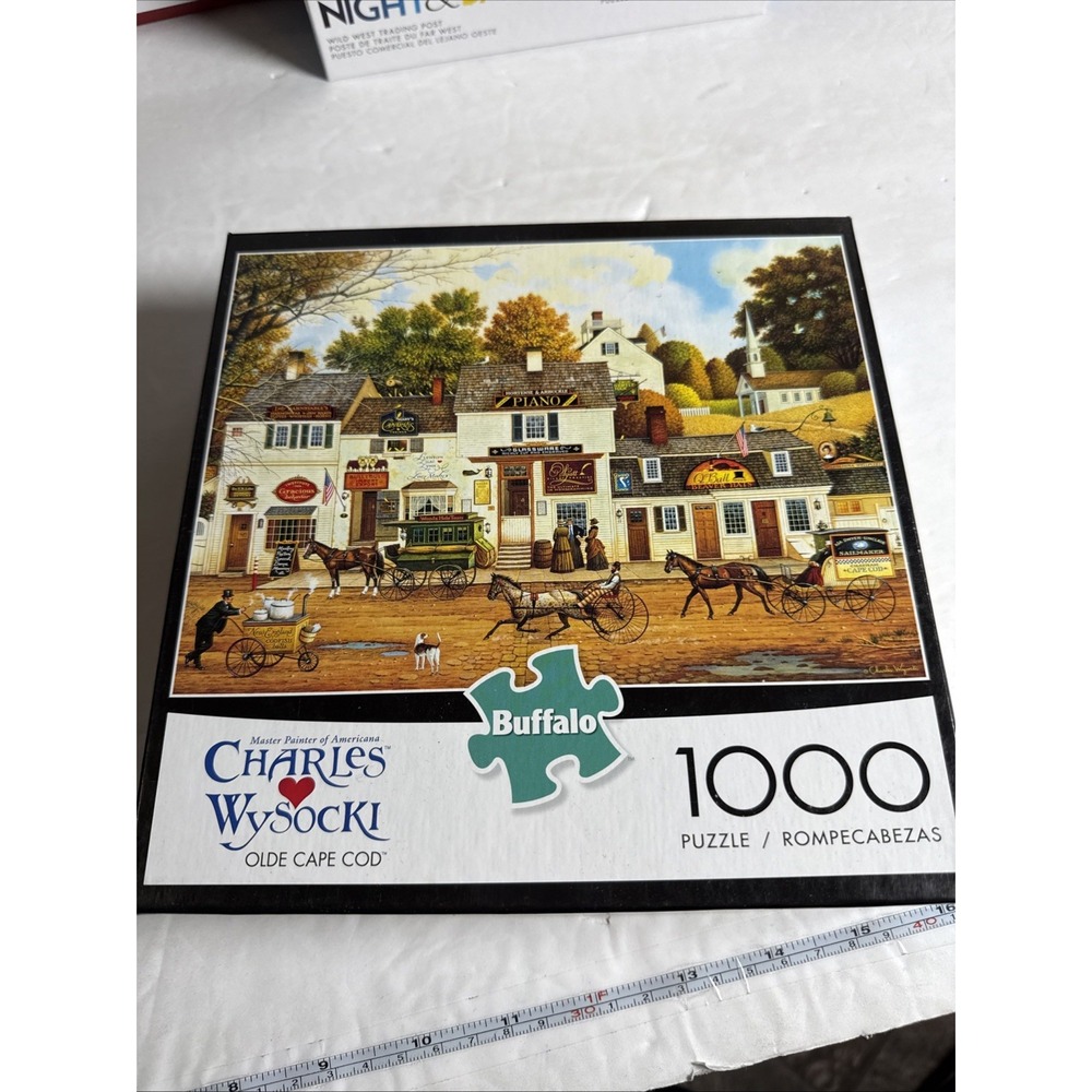 Charles Wysocki OLDE CAPE COD Buffalo Games 1000 Piece‎ Puzzle